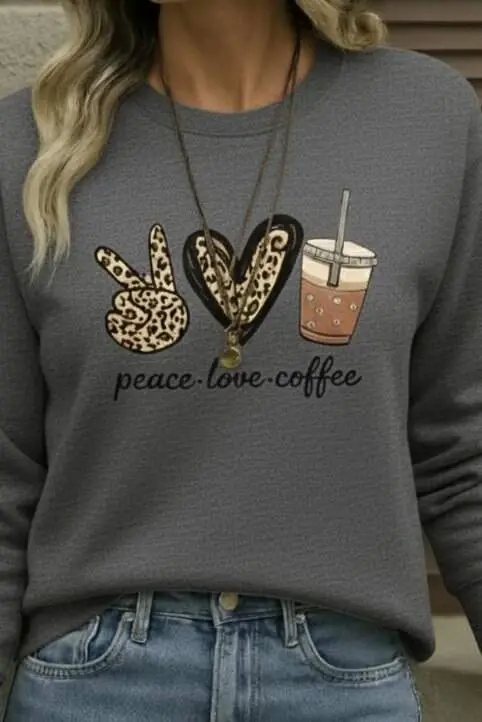 Women's Long Sleeve Turtleneck Heart Patterned Viscose Double Thread Blouse - 2