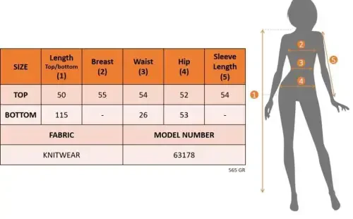 Women's Long Sleeve Turtleneck Short Knit Blouse And Pants Set - 4