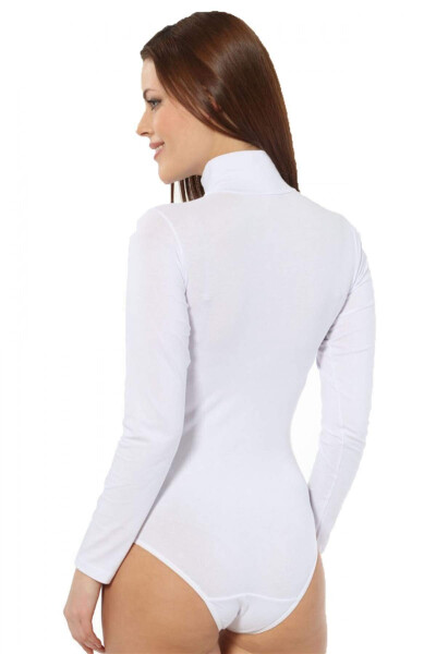 Women's Long Sleeve Turtleneck Snap Body 260 - 2