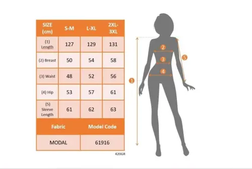 Women's Long Sleeve V Neck Side Slit Long Viscose Two Thread Dress - 4