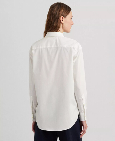 Women's Long-Sleeve White Shirt - 2