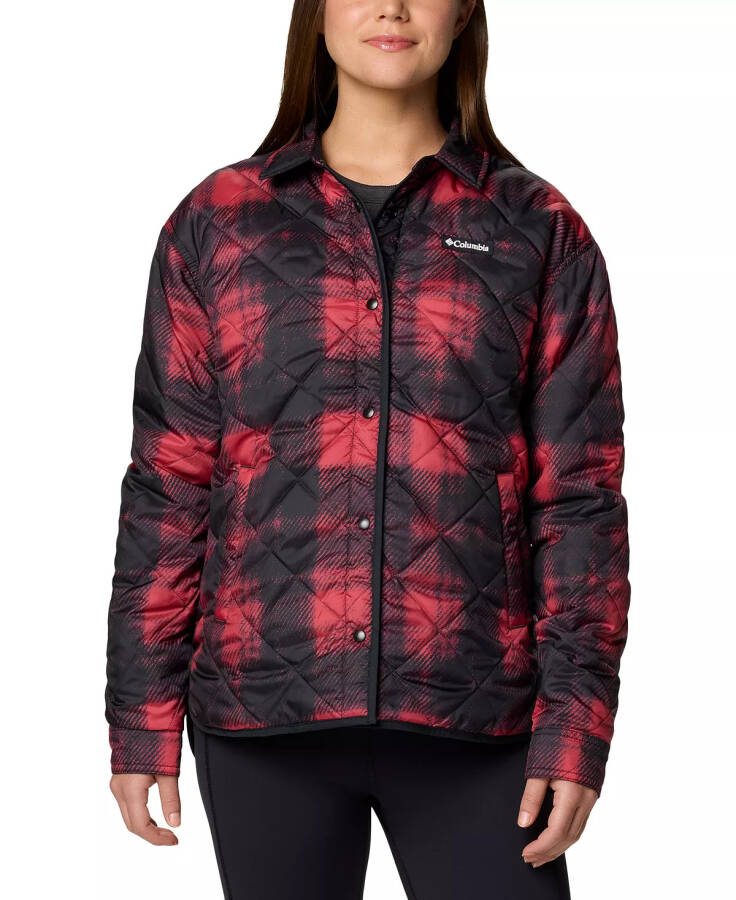 Women's Longhorn Ridge Reversible Shirt Jacket Black - 4