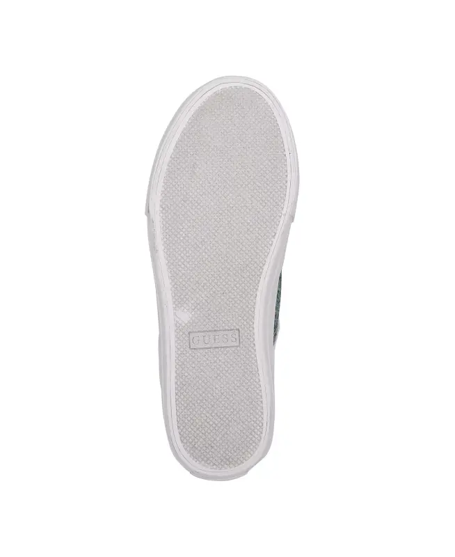 Women's Loven Lace-Up Sneakers-White/Ocean Leopard - 5