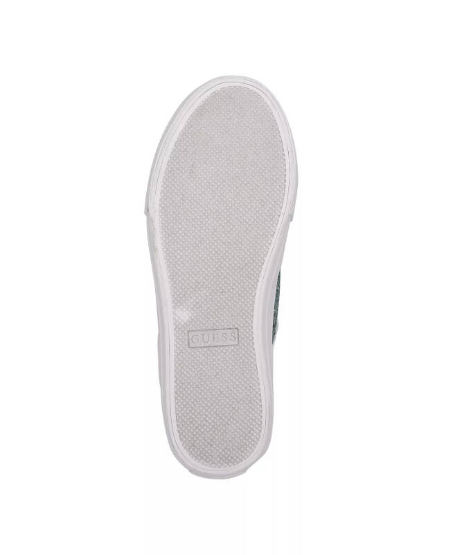 Women's Loven Lace-Up Sneakers-White/Ocean Leopard - 9