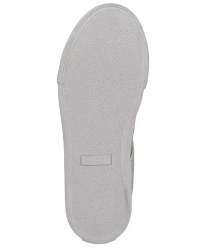 Women's Loven Low Profile Lace-Up Sneakers - Blue Denim Logo - 5