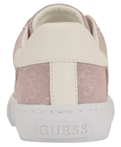 Women's Loven Low Profile Lace-Up Sneakers - Light Pink Logo - 3