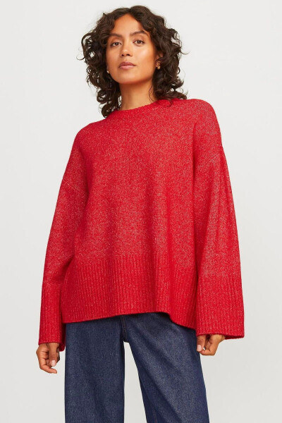 Women's Low Shoulder Knit Sweater - Ollie - 4