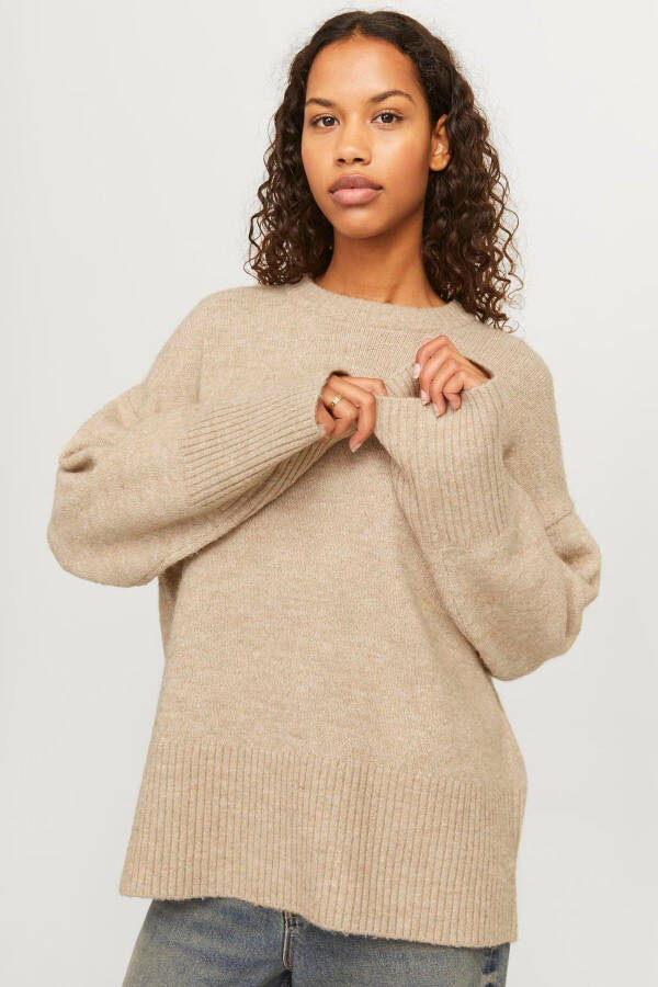 Women's Low Shoulder Knit Sweater - Ollie - 4