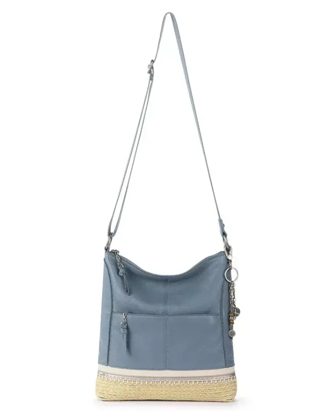 Women's Lucia Leather Crossbody Bag - Maritime Espadrille - 2