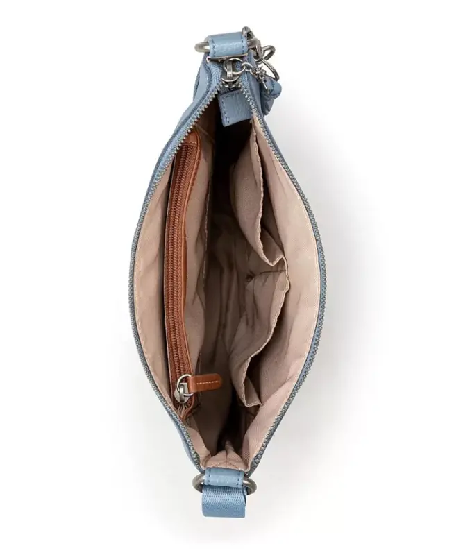 Women's Lucia Leather Crossbody Bag - Maritime Espadrille - 4