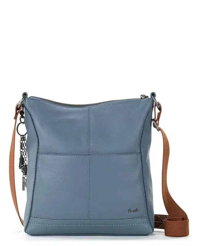 Women's Lucia Leather Crossbody Bag - Maritime - 1