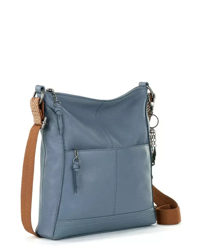 Women's Lucia Leather Crossbody Bag - Maritime - 2
