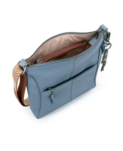 Women's Lucia Leather Crossbody Bag - Maritime - 3