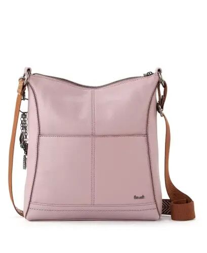 Women's Lucia Leather Crossbody Bag - Rosewood - THE SAK (1)