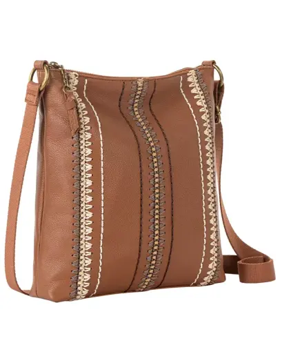 Women's Lucia Leather Crossbody Bag - Tb Ntr Smy - 3