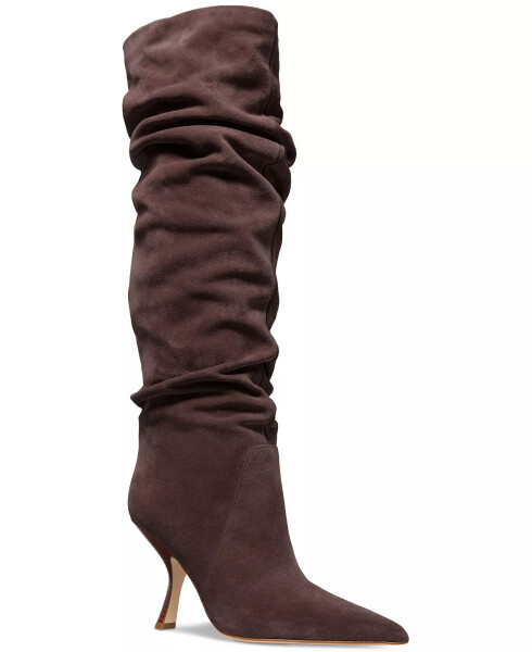 Women's Luna Knee High Slouch Boots Chocolate - 1