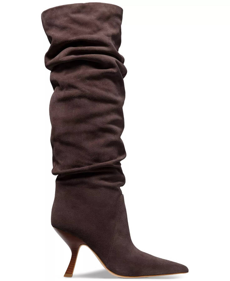 Women's Luna Knee High Slouch Boots Chocolate - 2