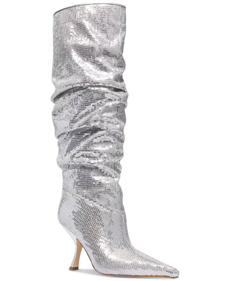 Women's Luna Slouch Boots Silver - 1