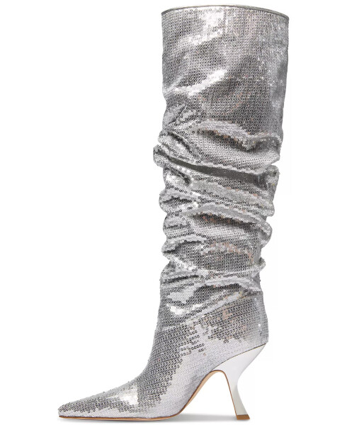 Women's Luna Slouch Boots Silver - 4