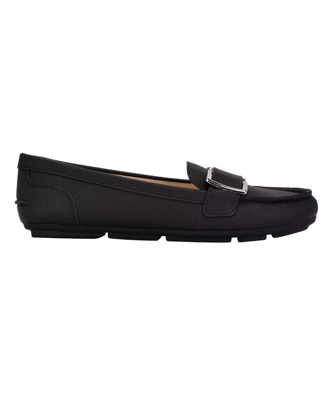 Women's Lydia Embellished Slip-On Loafers-Black - 2