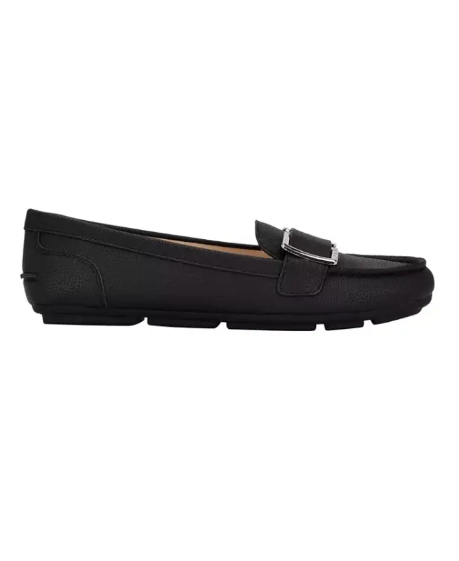 Women's Lydia Embellished Slip-On Loafers-Black - 2
