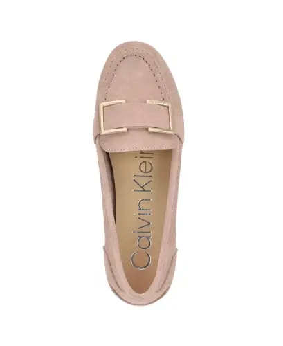 Women's Lydia Slip-On Loafers - Light Pink Suede - 3
