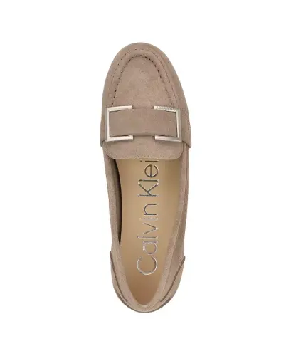 Women's Lydia Slip-On Loafers - Taupe Suede - 3