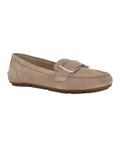 Women's Lydia Slip-On Loafers - Taupe Suede - 1