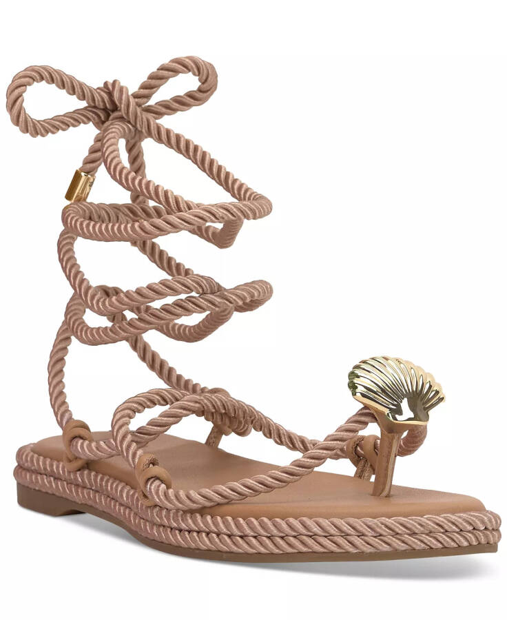 Women's Mabry Lace-Up Flat Sandals, Created for Modazone Natural Rope - 11