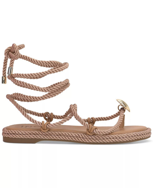 Women's Mabry Lace-Up Flat Sandals, Created for Modazone Natural Rope - 12