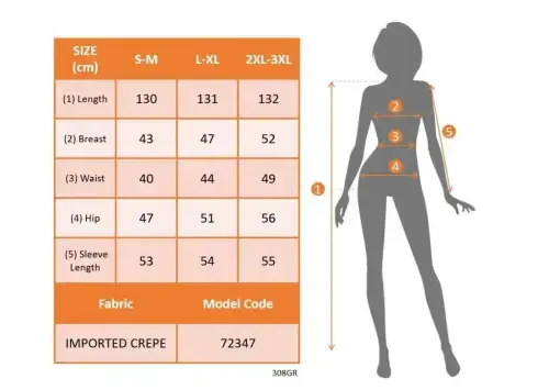 Women's Madonna Collar Long Sleeve Laser Cut Detailed Long Imported Crepe Dress - 6