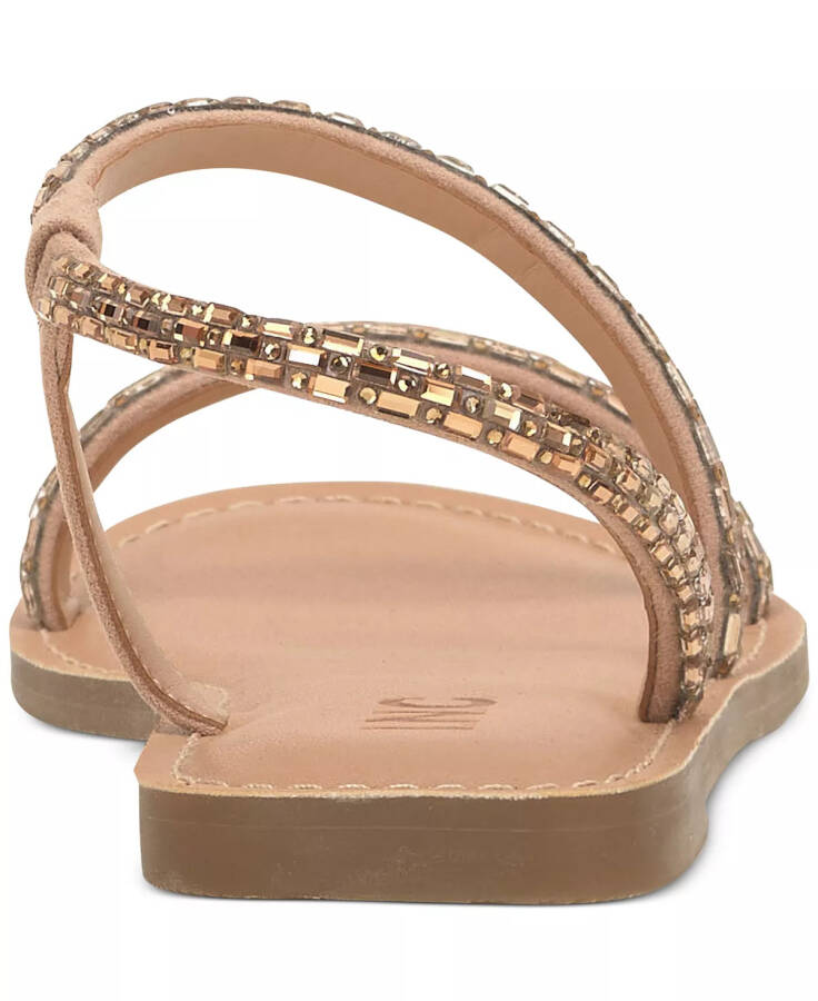 Women's Mahlah Embellished Asymmetrical Sandals, Created for Modazone Bronze Bling - 3