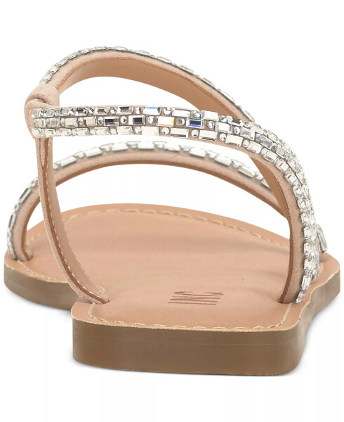 Women's Mahlah Embellished Asymmetrical Sandals, Created for Modazone Silver Bling - 4