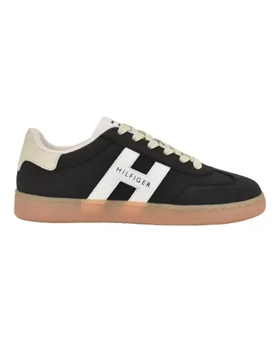 Women's Maisie Low Profile Lace-Up Sneakers - Black - 7
