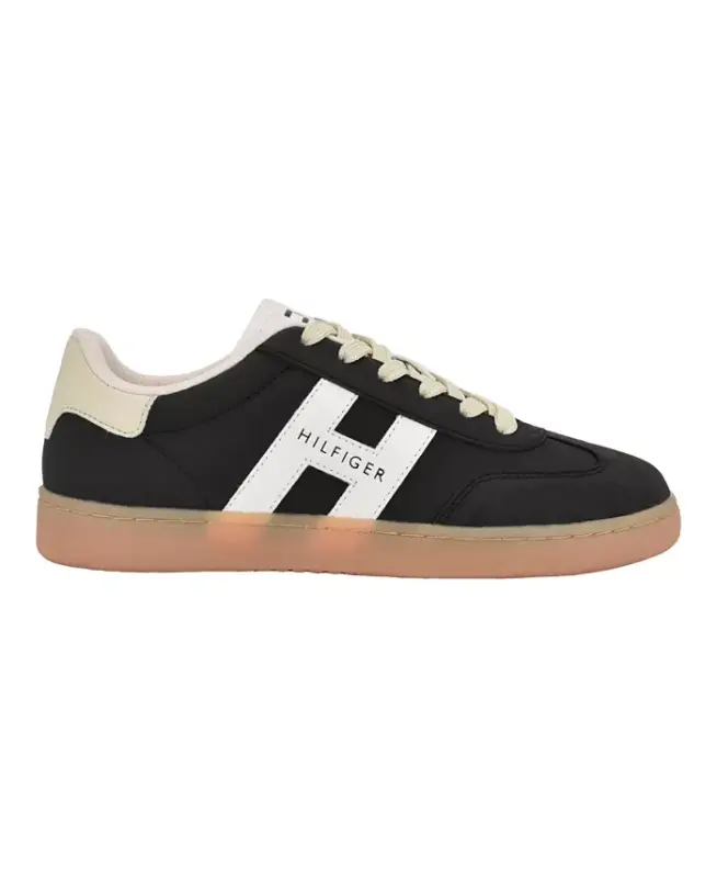 Women's Maisie Low Profile Lace-Up Sneakers - Black - 7