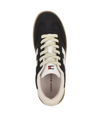 Women's Maisie Low Profile Lace-Up Sneakers - Black - 9