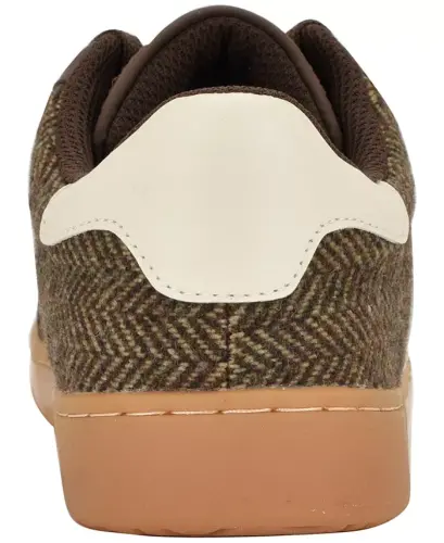 Women's Maisie Low Profile Lace-Up Sneakers - Brown Tweed - 3