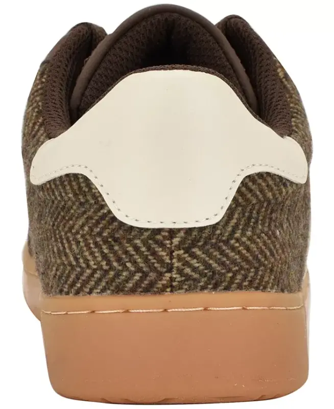 Women's Maisie Low Profile Lace-Up Sneakers - Brown Tweed - 3