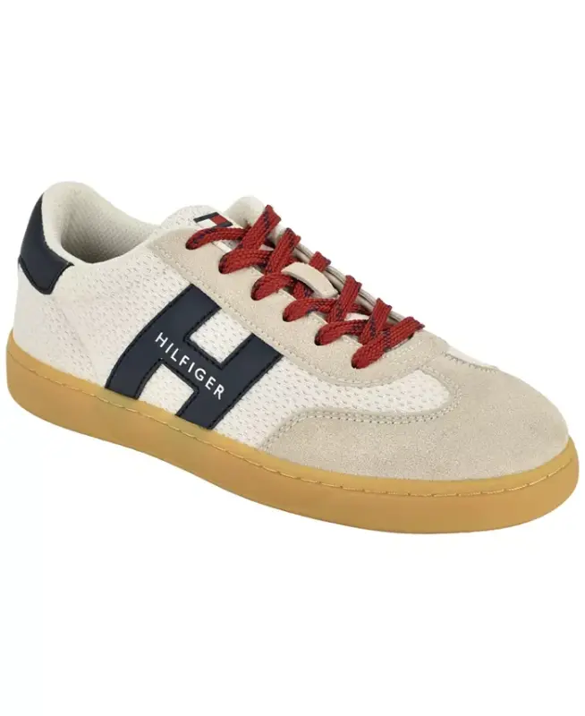 Women's Maisie Low Profile Lace-Up Sneakers - Ivory Multi - 1