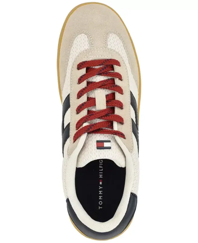 Women's Maisie Low Profile Lace-Up Sneakers - Ivory Multi - 4