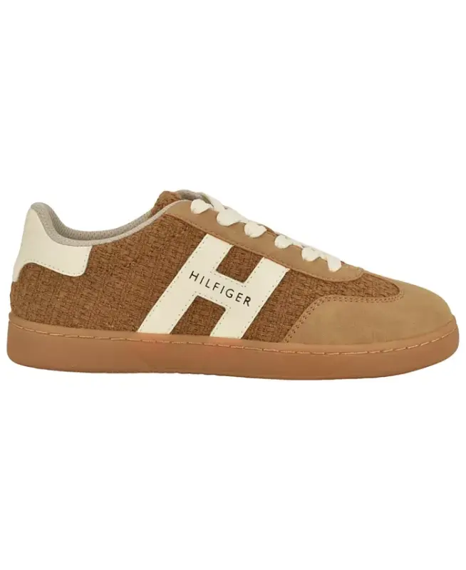 Women's Maisie Low Profile Lace-Up Sneakers - Medium Brown - 4