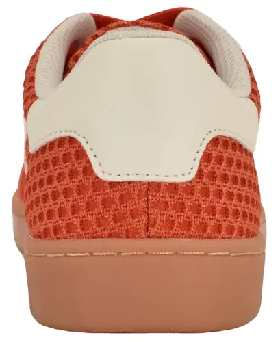 Women's Maisie Low Profile Lace-Up Sneakers - Orange - 3