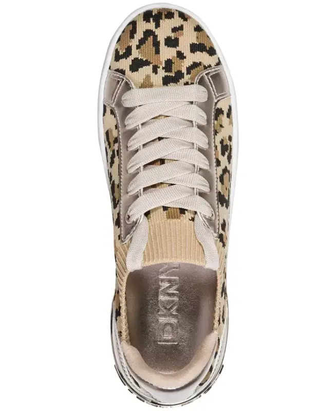 Women's Mallory Lace-Up Sneakers - Beige Multi - 4