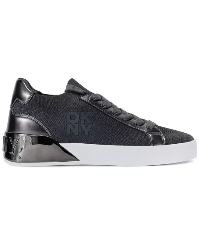 Women's Mallory Lace-Up Sneakers - Gunmetal - 2