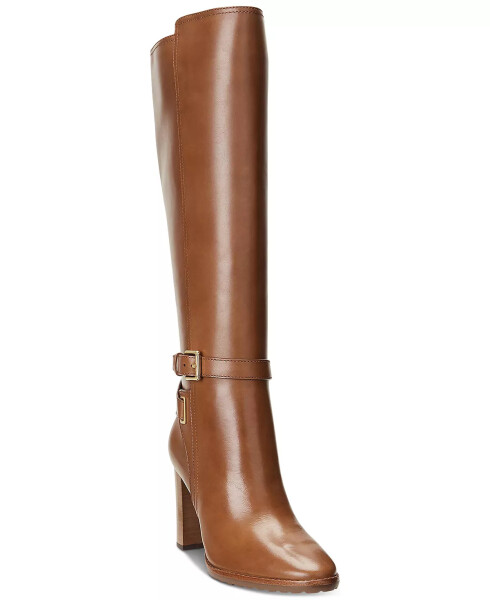 Women's Manchester Buckled Dress Boots Deep Saddle Tan - 1