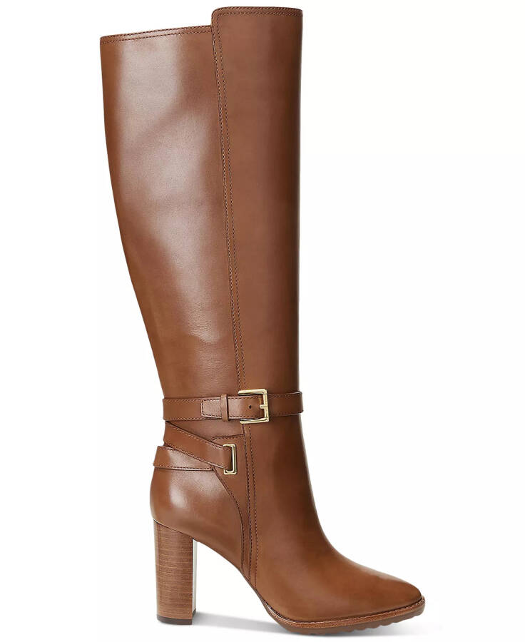 Women's Manchester Buckled Dress Boots Deep Saddle Tan - 2