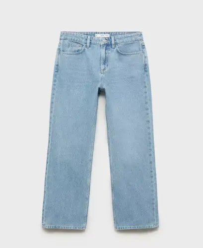 Women's Matilda Medium-Rise Straight-Fit Jeans - 1