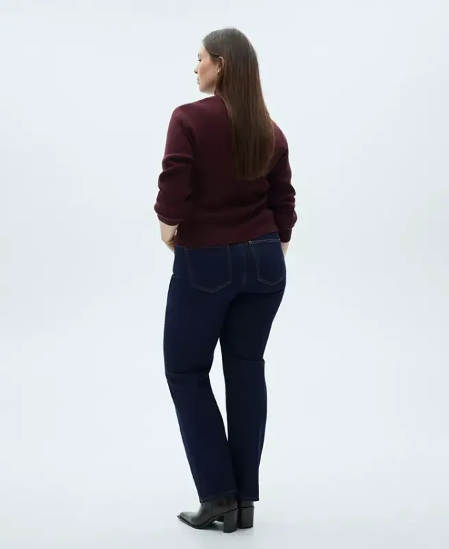 Women's Matilda Rinse Wash Straight Jeans - 2