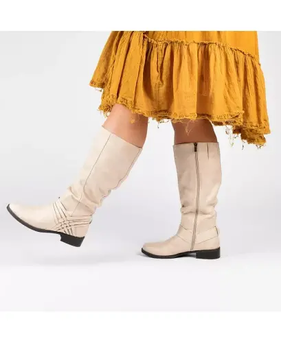 Women's Meg Extra Wide Calf Knee High Boots - Extra Wide Calf - Black - 5