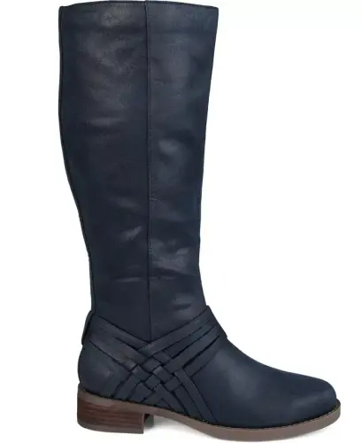 Women's Meg Wide Calf Knee High Boots - Wide Calf - Black - 15